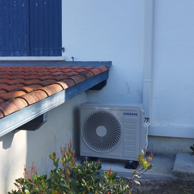 installation d’une climatisation réversible à lahonce 6