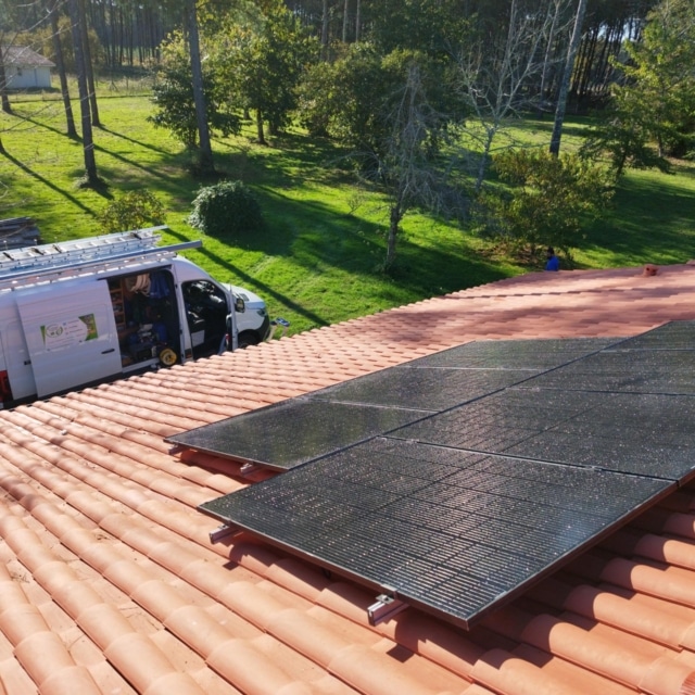 installation panneaux photovoltaïques à pontonx landes 8